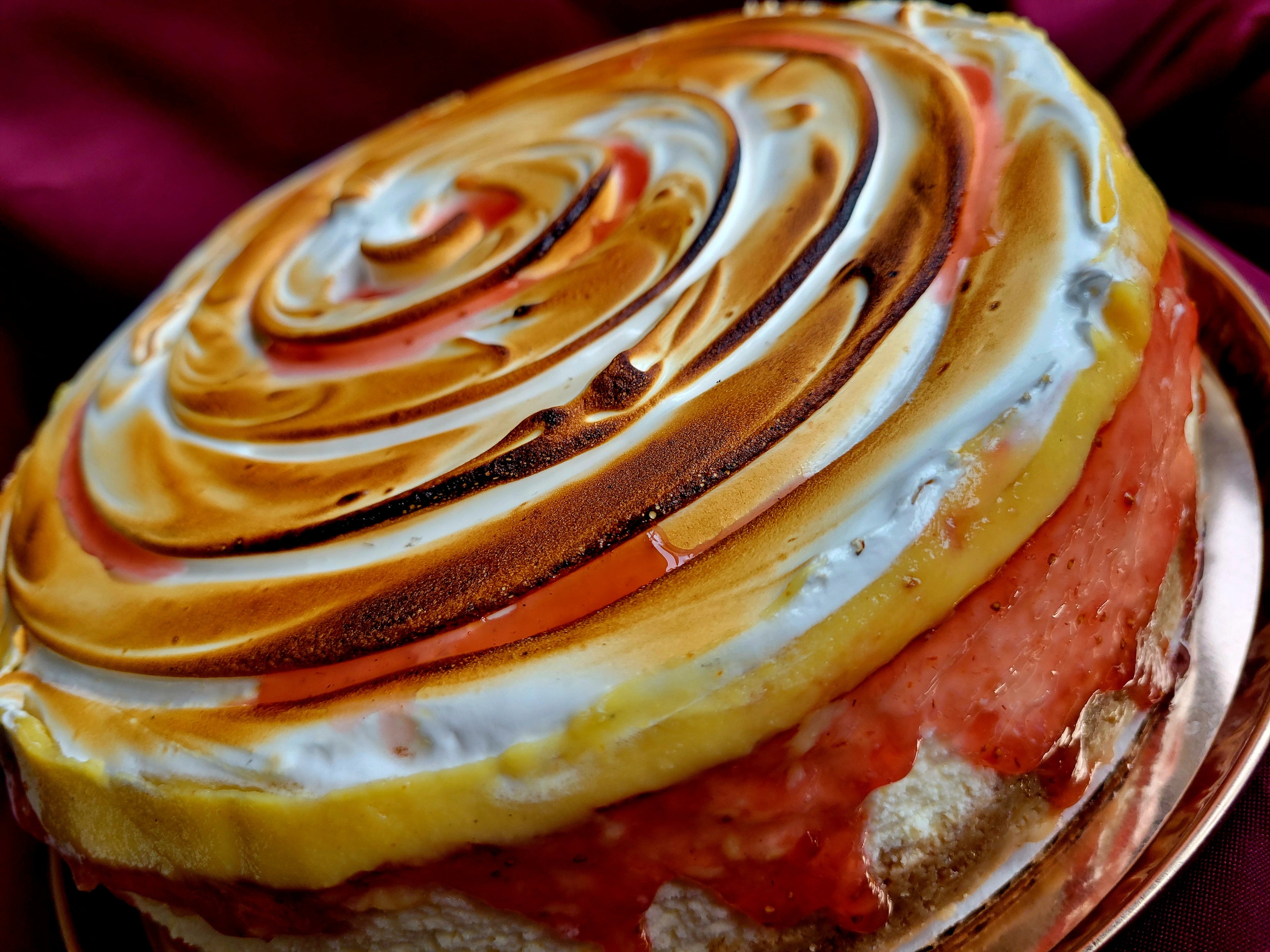 Strawberry Passion Fruit Cheesecake