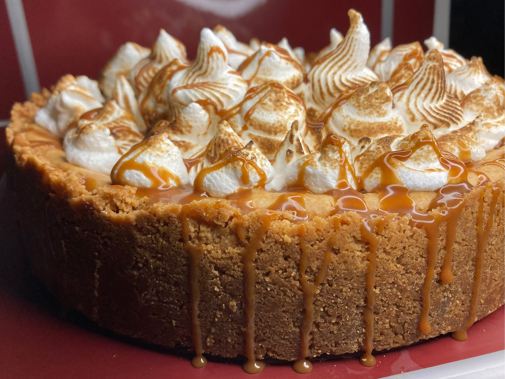 Spiced Sweet Potato Cheesecake