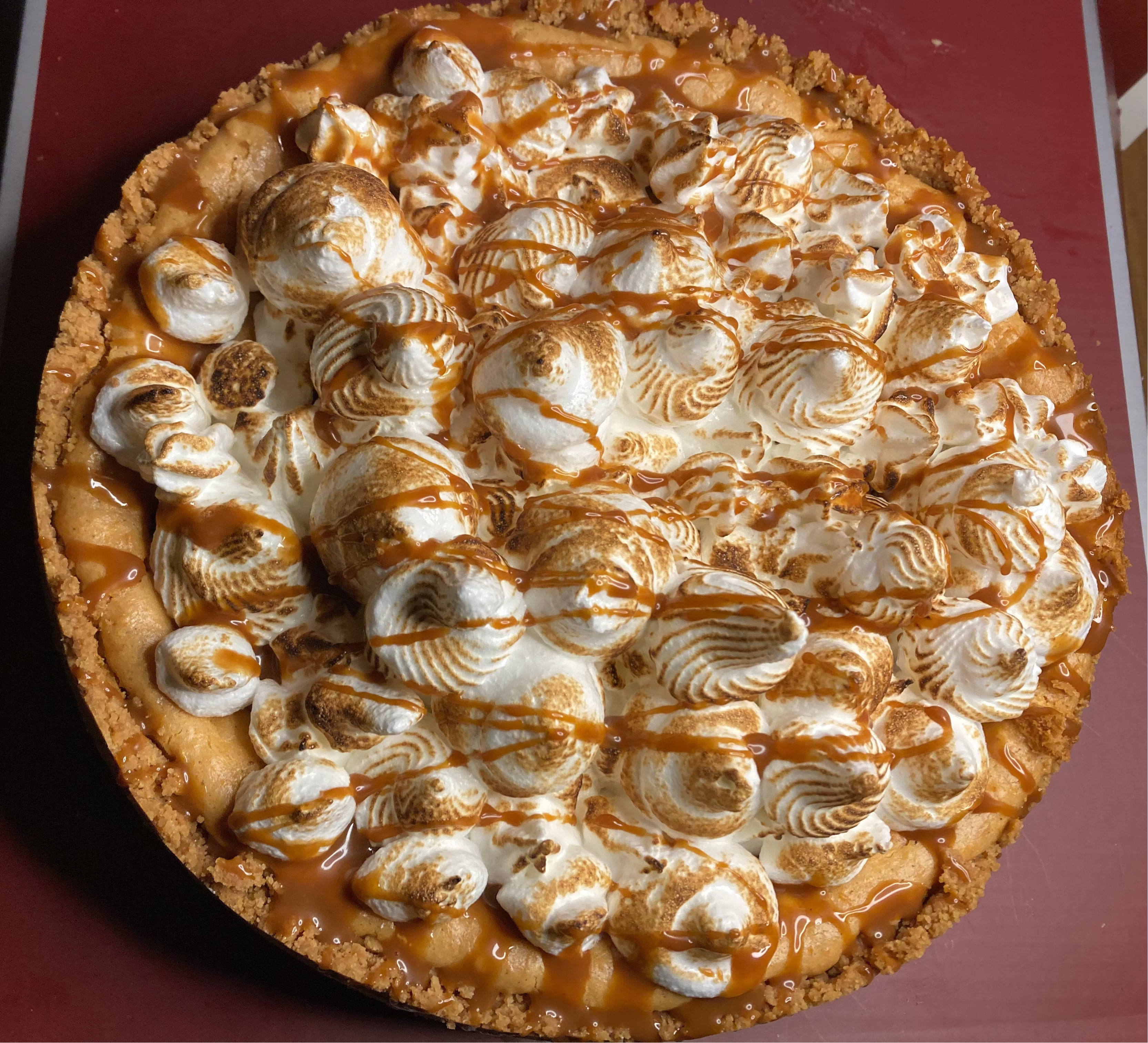 Spiced Sweet Potato Cheesecake