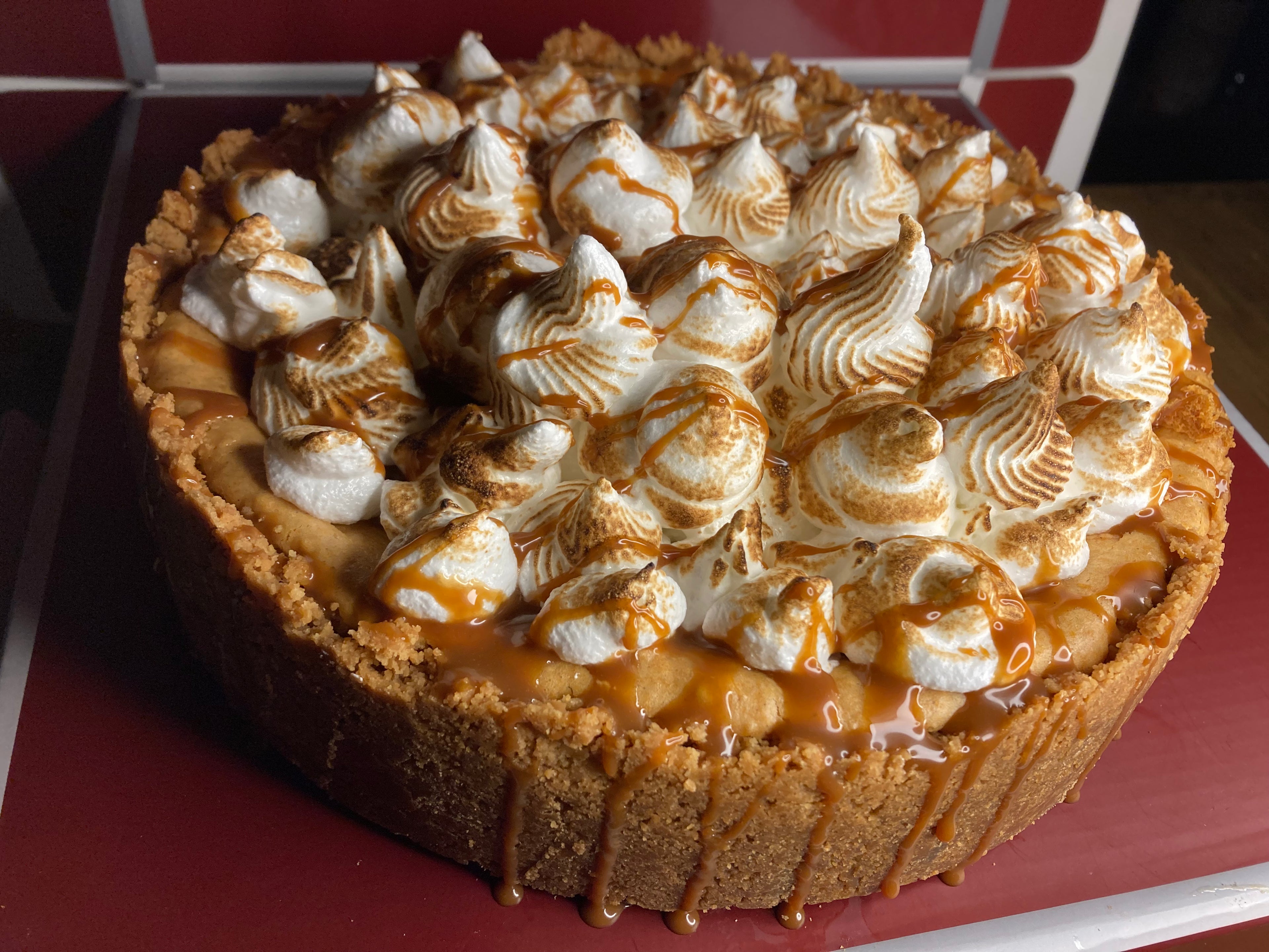 Spiced Sweet Potato Cheesecake