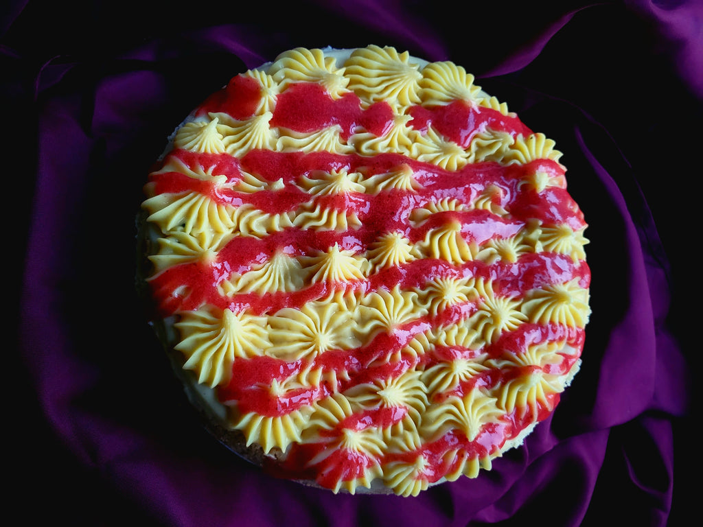 Strawberry Mango Cheesecake