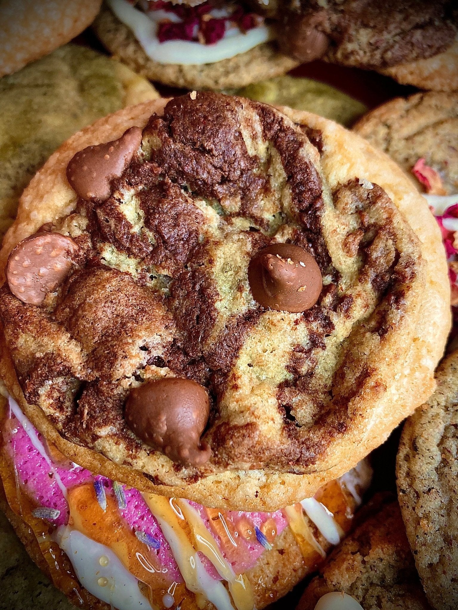 Chai Chocolate Chip Cookies - Taste Therapy Bakery