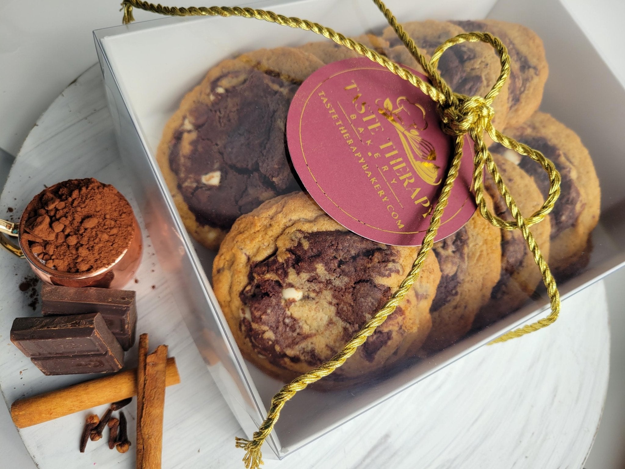 Chai Chocolate Chip Cookies - Taste Therapy Bakery