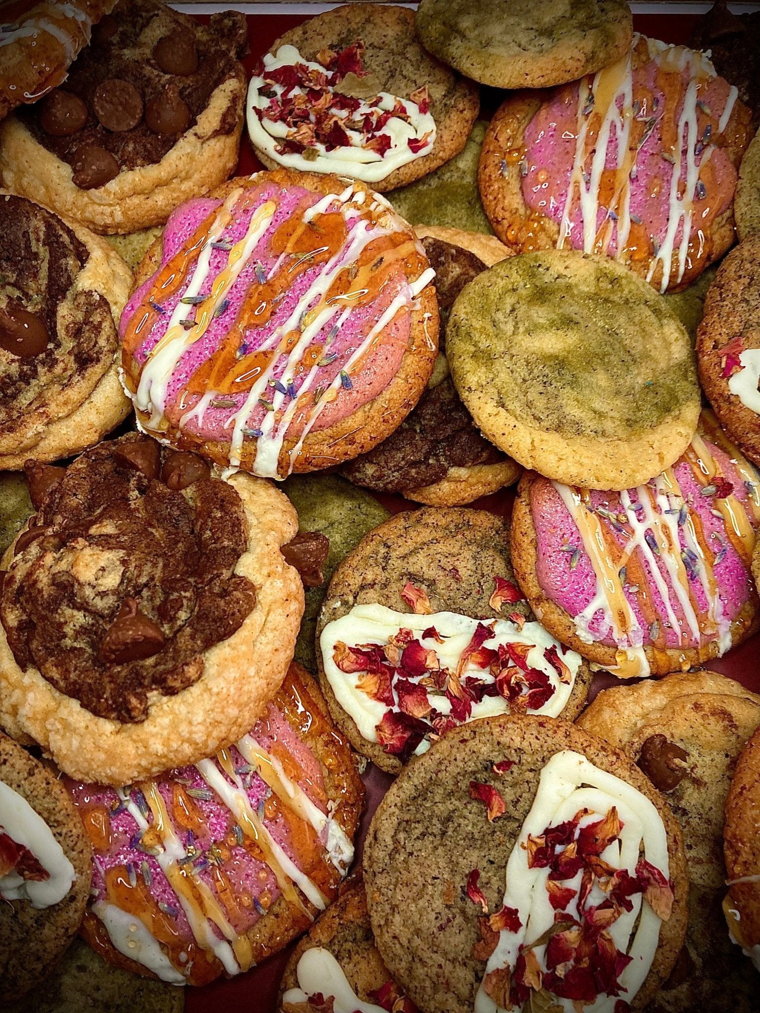 Matcha Jasmine Cookies - Taste Therapy Bakery