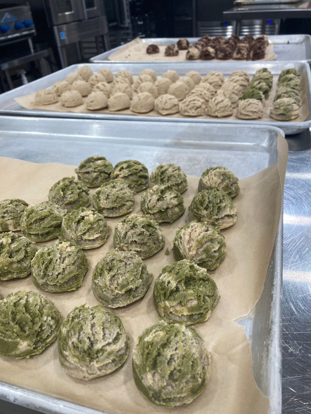 Matcha Jasmine Cookies - Taste Therapy Bakery